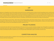Tablet Screenshot of mangodew.com